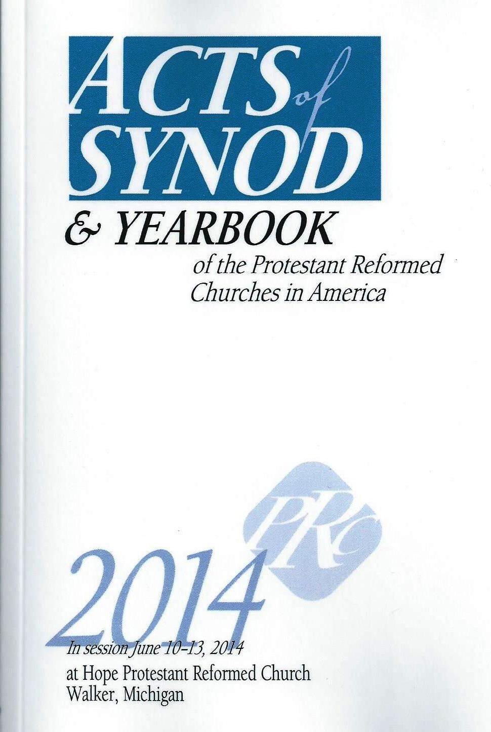 Acts of Synod 2014-cover